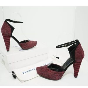 🆕 Proenza Schouler Red Women's Platform Heels 8.5